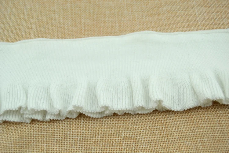 2 шт, проданные шт, разные длины, ребристый ХЛОПКОВЫЙ КРАЙ, гофрированный, драпировка, тесьма, шея, вязаный свитер, талия, эластичная косая лента, Z326