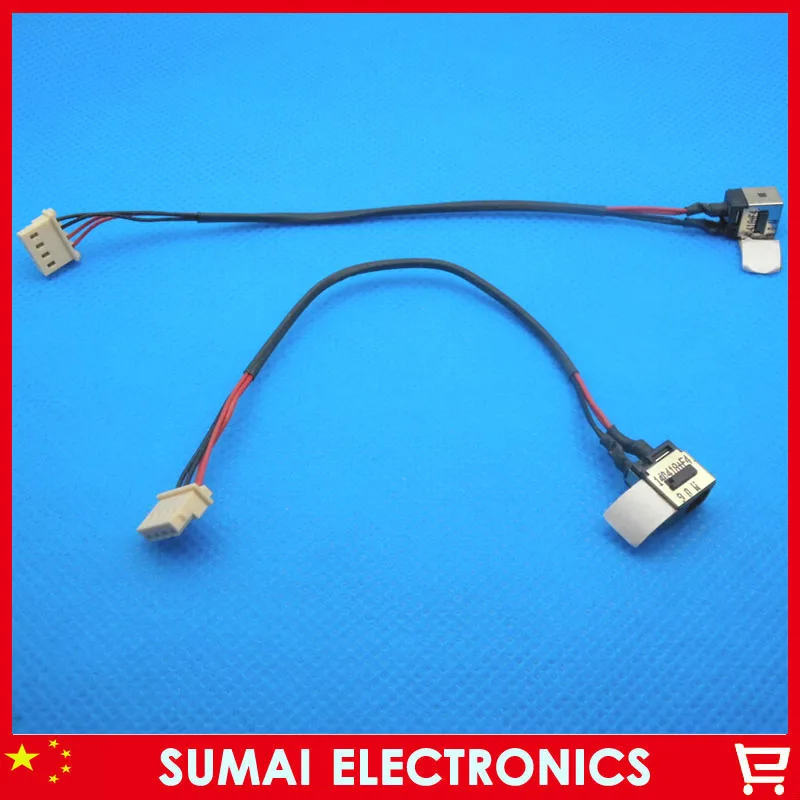 5 шт./лот кабель питания постоянного тока для ноутбука Toshiba Satellite T130 T135 T135D etcDC Jack с