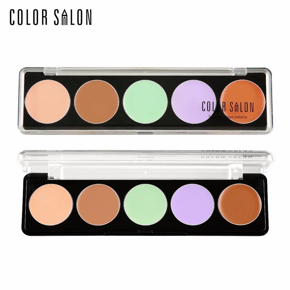 Корректор Обложка для лица 5 цветов|makeup base palette|base paletteprofessional concealer |