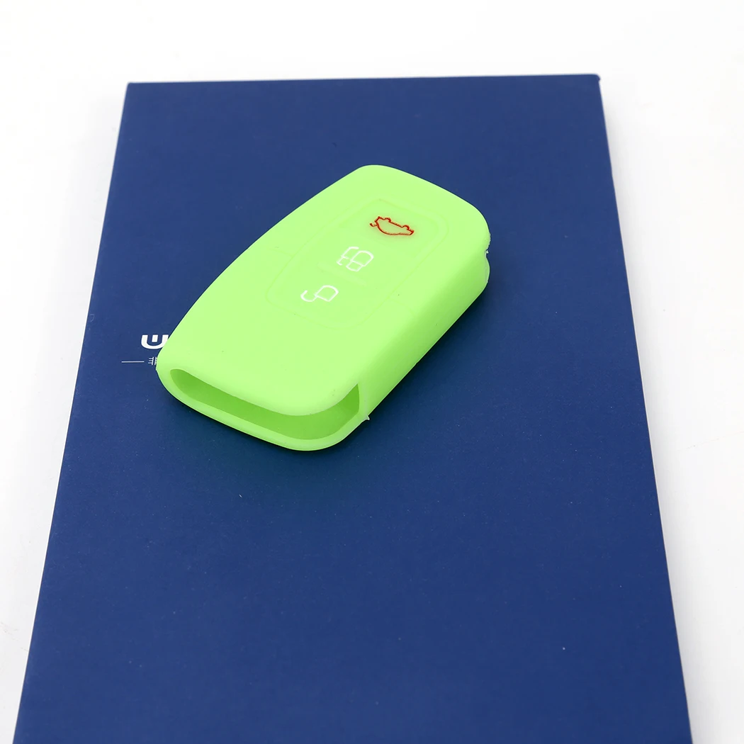 Чехол для ключа автомобиля силиконовый чехол телефона Ford Focus 2016 2017 удаленный