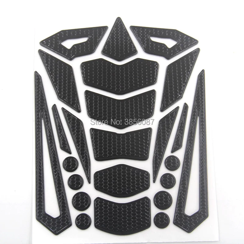 FASP Tank Pad Protector Sticker For Motorcycle Universal Fishbone 3D Rubber sticker | Автомобили и мотоциклы