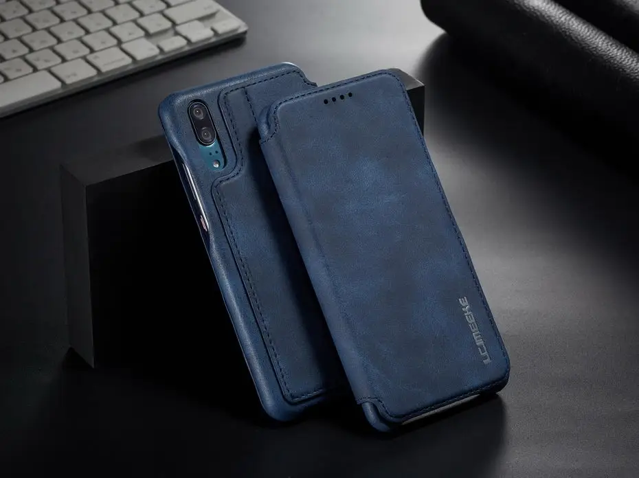 Флип-чехол для huawei P20 P20 Lite, чехол, кожаный Роскошный кошелек, деловой Винтажный чехол-книжка для huawei P20 Pro, чехол