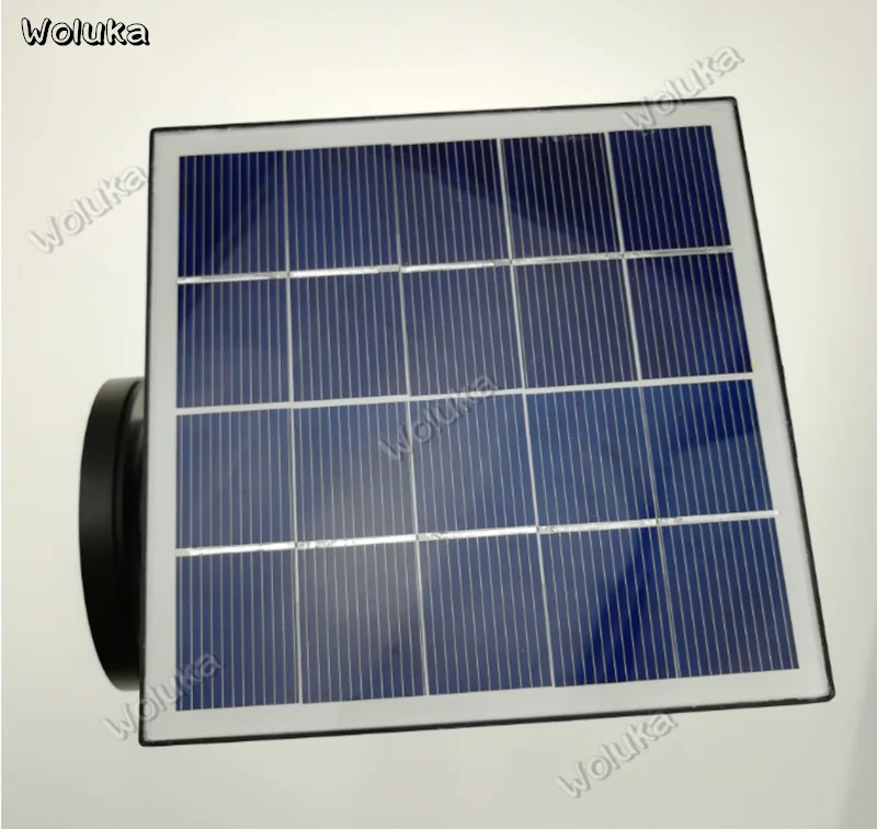 Уличная Водонепроницаемая светодиодная лампа на солнечной батарее красный и