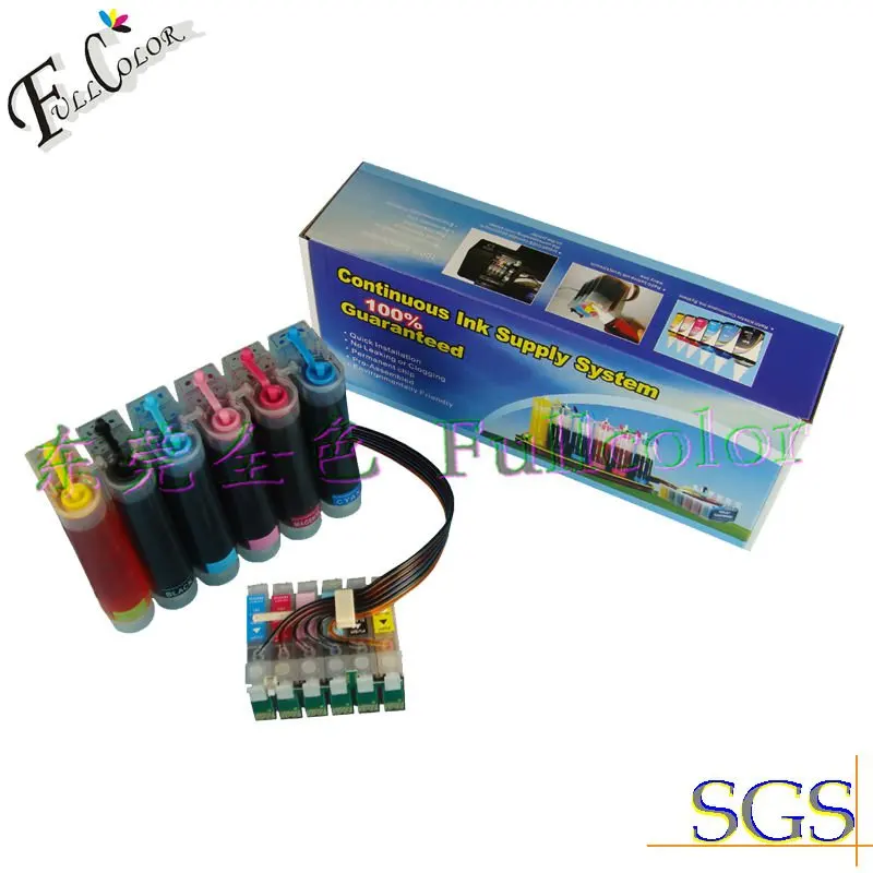 Бесплатная доставка сублимационная СНПЧ чернильная система для термопечати T50 |