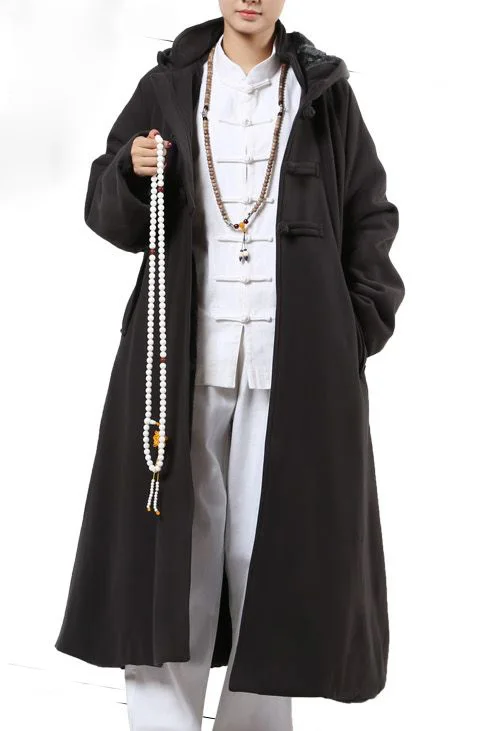 4 вида цветов серый/желтый/коричневый/красный унисекс зимний теплый плащ для