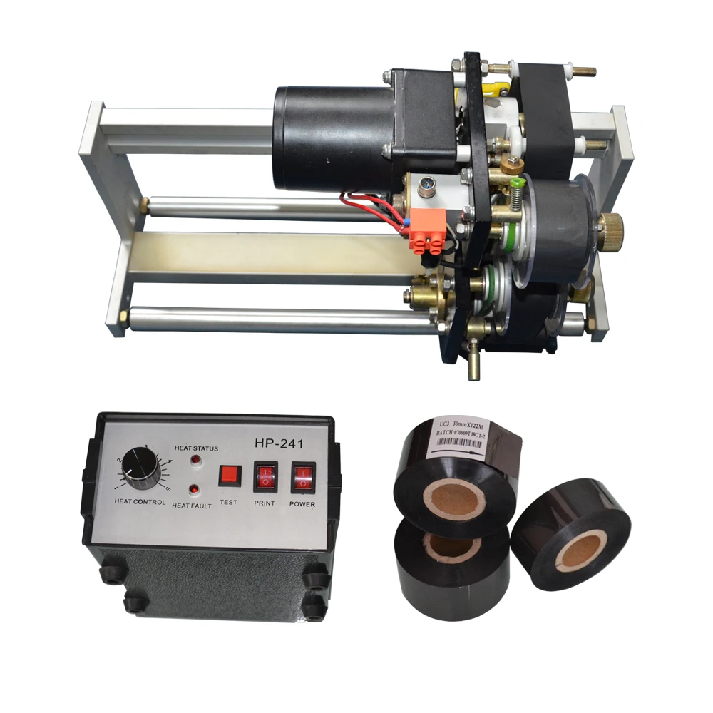 

241 type lot number printer for vertical packing machinery