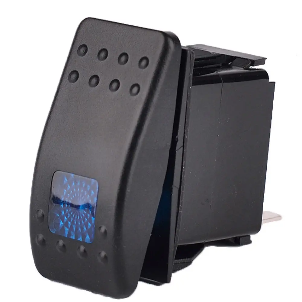 EE поддержка 12В 20А бар кулисный переключатель 3Pin синий/красный/зеленый/желтый