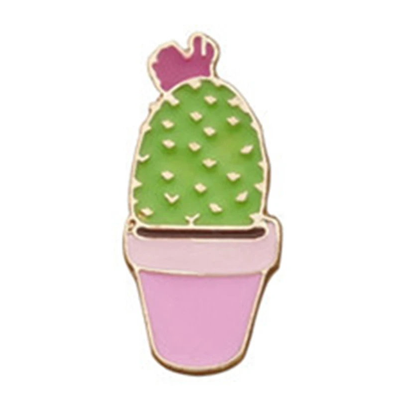 1 шт. цветочный горшок корсаж в форме кактуса брошь для женщин ювелирные