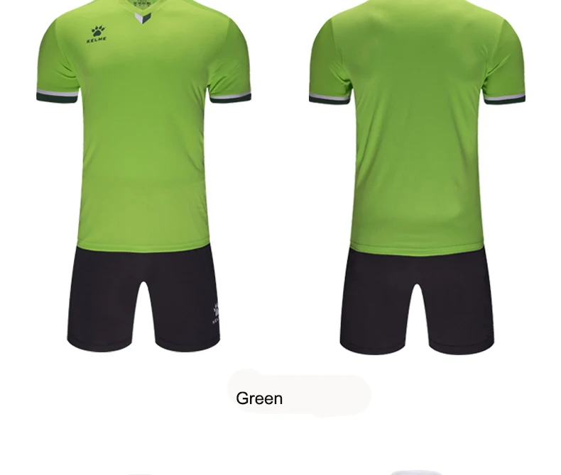 Kelme, Мужская футболка для футбола, тренировочная футболка, набор, заказной дышащий Survete, Мужская футболка, 3891048