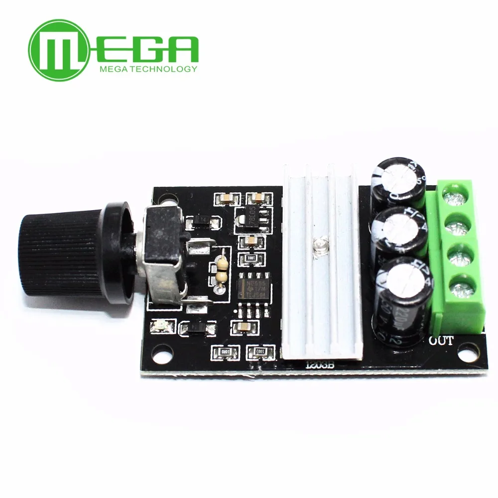 1 шт. Новый PWM DC 6 в 12 В 24 28 3A контроллер переключения скорости