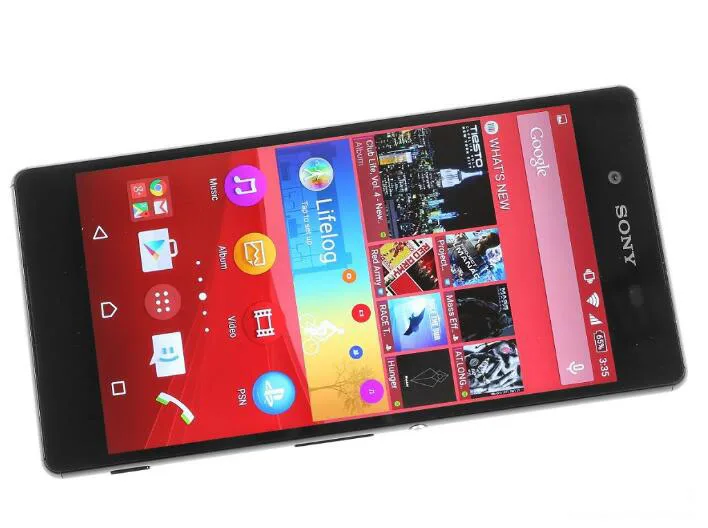 Оригинальный разблокирована Sony Z3 + E6553 плюс Octa Core 5 2 дюймов 3 Гб оперативной памяти