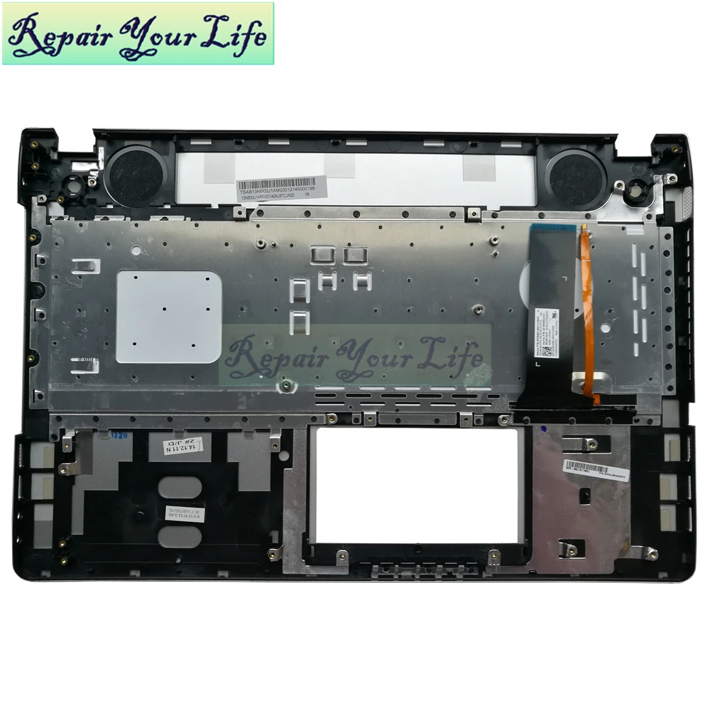 Ремонт вам жизнь Клавиатура для ноутбука ASUS N56 N56VM США Макет подсветкой с Silver C Shell и