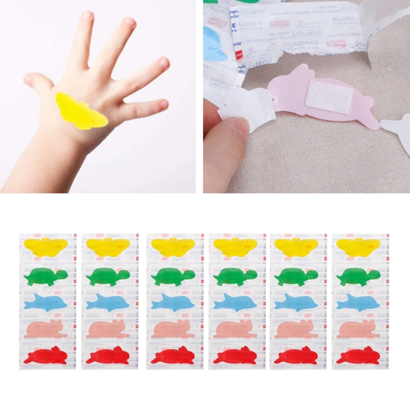 30PCS/pack Cartoon First Aid Band Waterproof Adhesive Bandages For Baby |