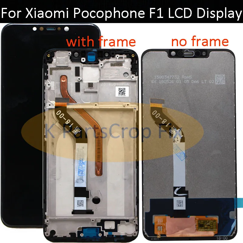 ЖК дисплей для Xiaomi poco F1 сенсорный экран дигитайзер в сборе xiaomi mi Pocophone дисплей|flex