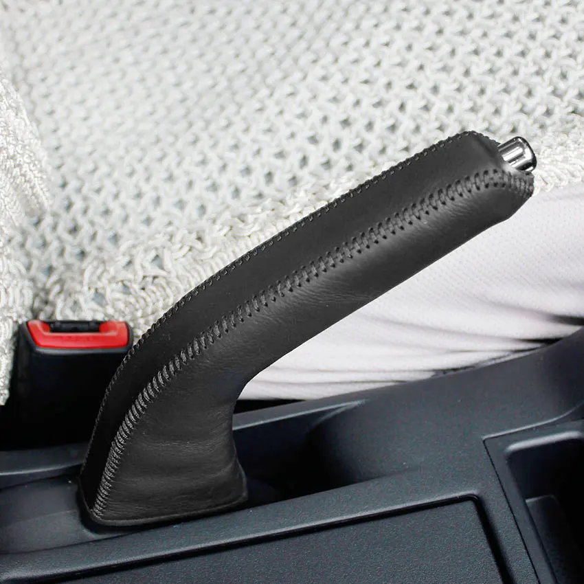 

Чехлы для ручного тормоза Yuji-Hong, чехол для Mitsubishi Lancer EX Outlander 2013, чехол для ручек ручного тормоза Lancer-ex из натуральной кожи