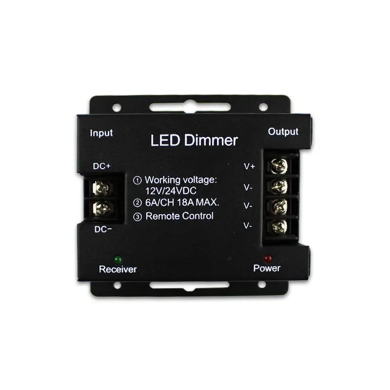 433 МГц 3CH DC5V DC12-24V вариант светодиодный пульт дистанционного управления диммер