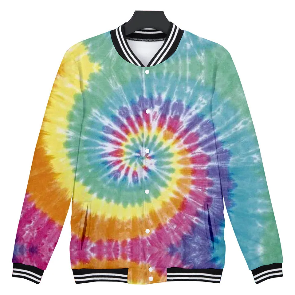 Куртка с 3D принтом психоделический свитшот модные худи в стиле Харадзюку