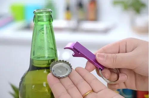 Оптовая Продажа 1000 шт. мини бутылка из алюминиевого сплава для бутылок брелок