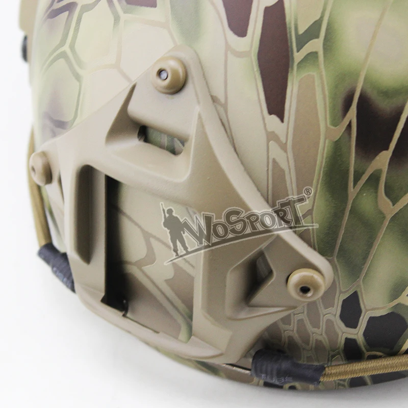 Tactical Helmet MH Standard FAST OCC DIAL Adjustable Original Camouflage Outdoor CS War Game Airsoft Paintball Head Protector | Спорт и