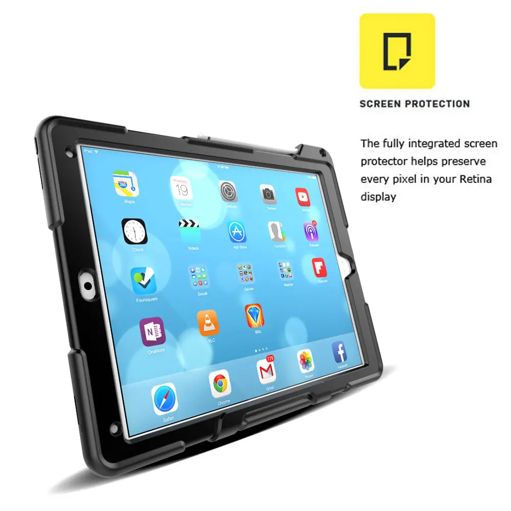 Противоударный силиконовый чехол для iPad Pro 12 9 2017 2015 с подставкой | Компьютеры и