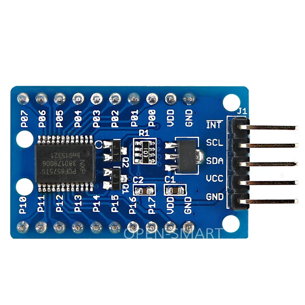 OPRN-SMART PCF8575 IO Expander модуль от IEC до 16IO IEC до 16 бит IO Плата расширения breakout для Arduino UNO R3/макетная плата DIY