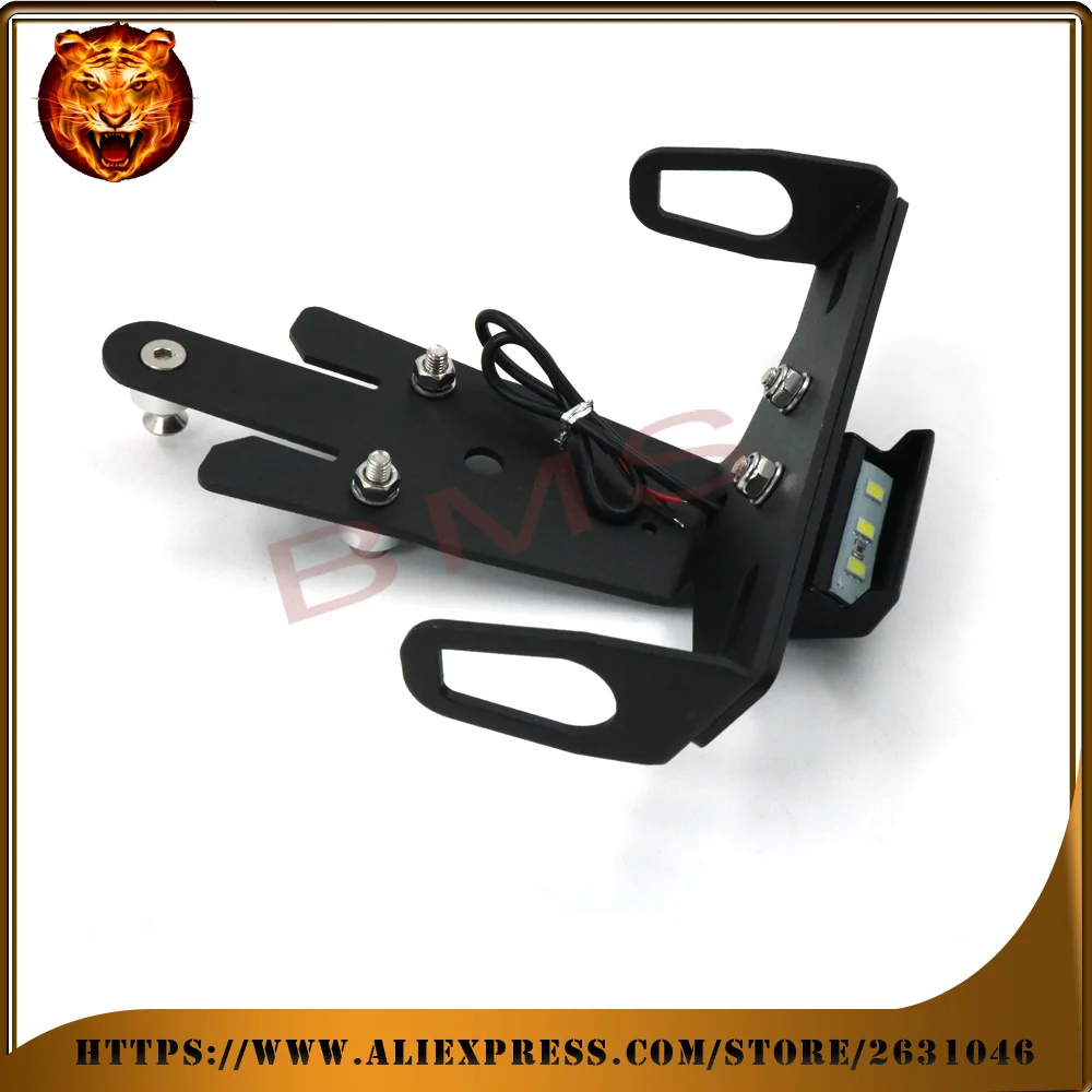 Motorcycle Tail Tidy Fender Eliminator Registration License Plate Holder bracket LED Light For KAWASAKI NINJA 650R NINJA650 2016 |