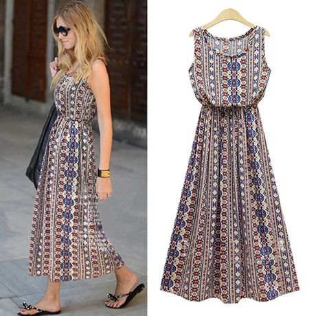 women round sleeveless geometric 