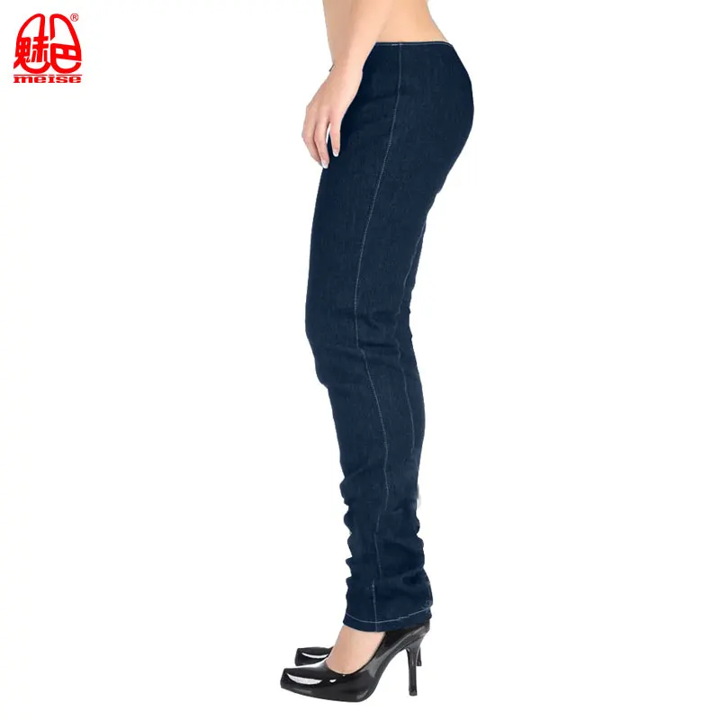 

Sexy Denim Zipper Open Crotch Depart Pencil Pants Punk Low Waist Leggings Jeans Pants Capris Club Dance wear Plus Size For Women