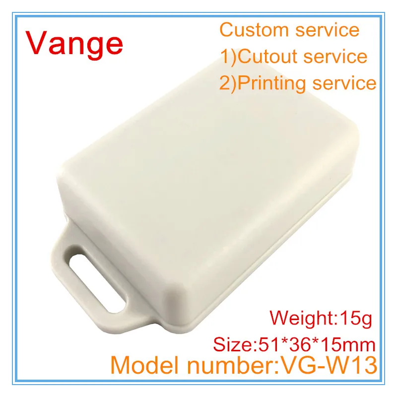 5 шт./лот настенный пластиковый корпус IP54 ABS пластик diy для электронного