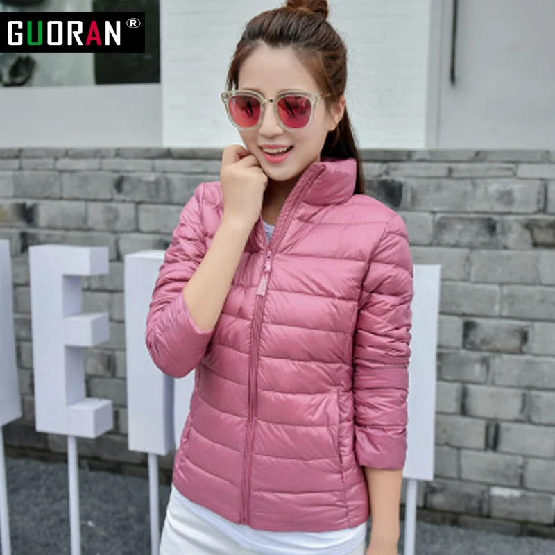 Зимние куртки пальто 2016 90% белый утиный пух парка женская верхняя одежда для