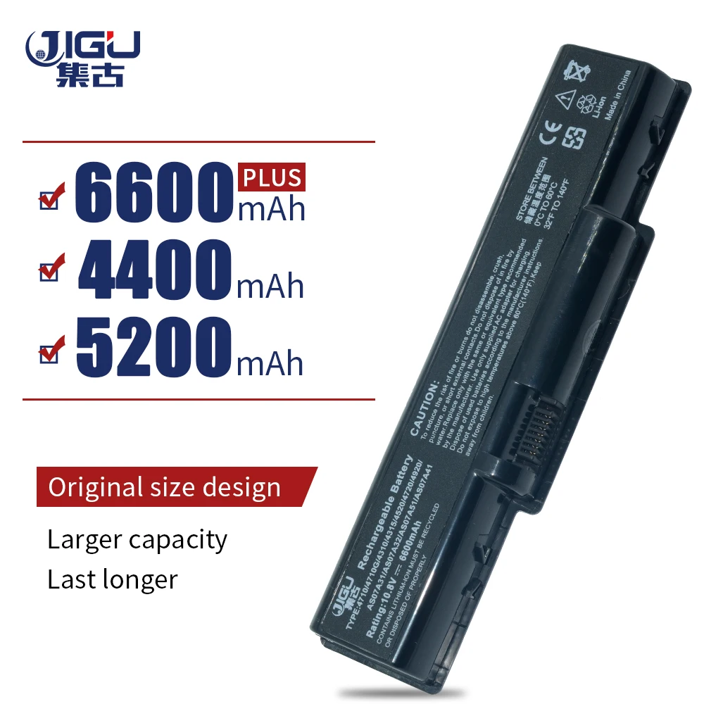 JIGU New Replace Laptop Battery For Acer For Aspire 5735Z 5737Z 5738 5738DG 5738G 5738Z 5738ZG 5740DG 5740G 7715Z 5740 Laptop