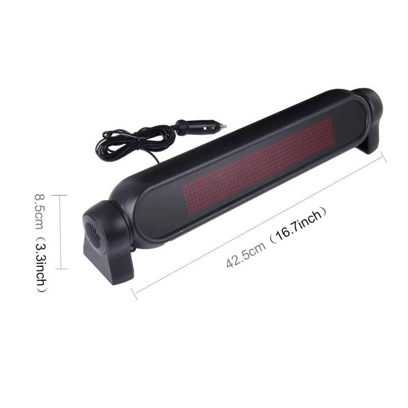 Светодиодный дисплей для автомобиля прокрутка перемещение сообщения текстовый