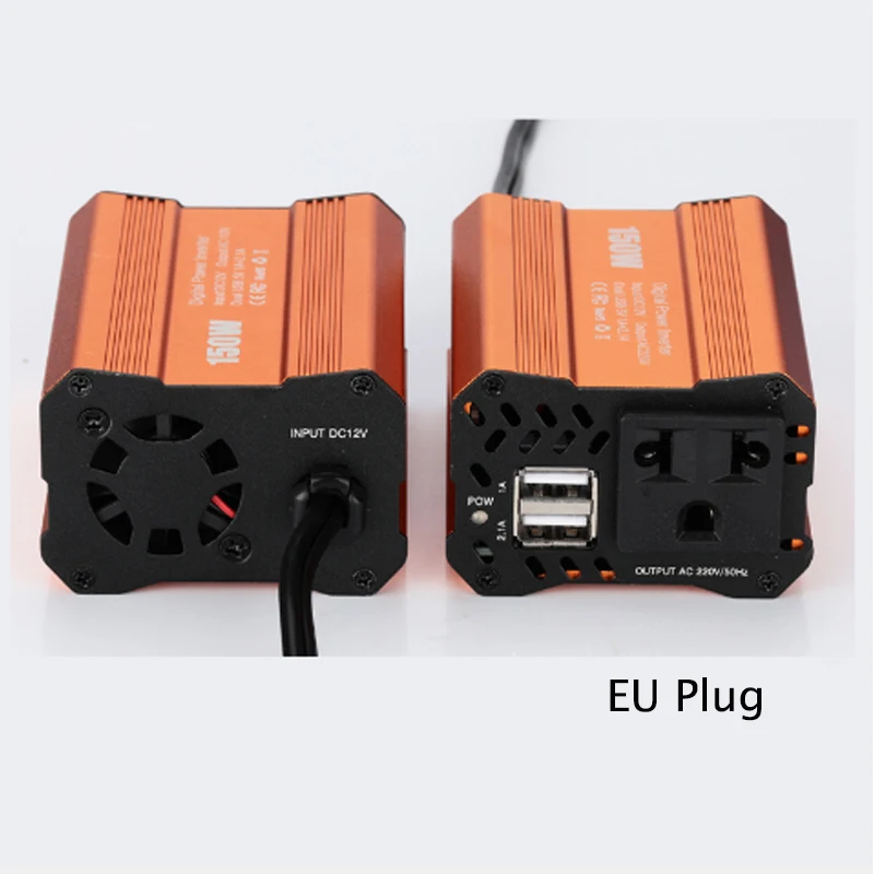 URANT USB Зарядное устройство 150 Вт телефонный адаптер для iPhone iPad автомобильный инвертор DC12V для AC110V-220V подключение к автомобильному прикуривателю Мощность Зарядное устройство s