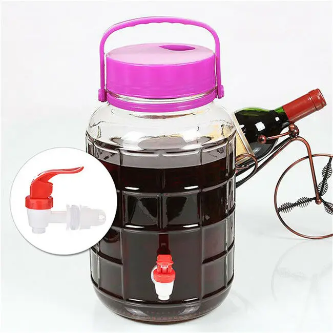 DIY вино пиво розлива Homebrew ведро Бочка пластиковый кран Замена