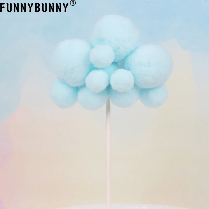 Украшение для торта FUNNYBUNNY небольшие свежие мягкие милые большие облака