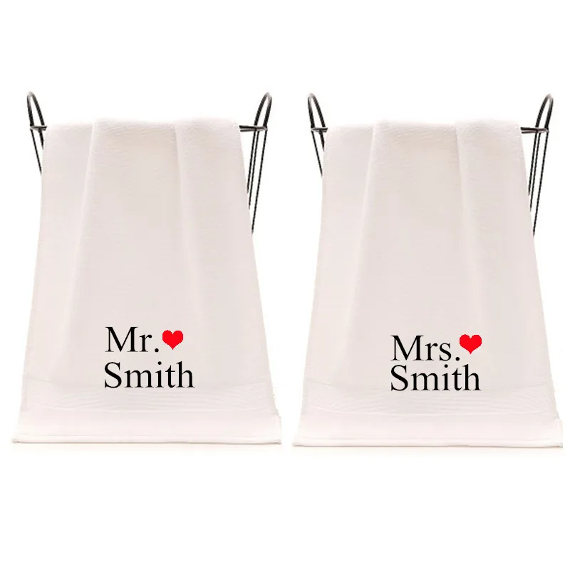 Индивидуальный свадебный подарок на день Святого Валентина Mr and Mrs