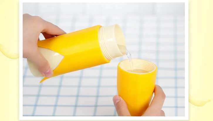 Креативная бутылка портативная пластиковая пробка для бутылок в виде банана