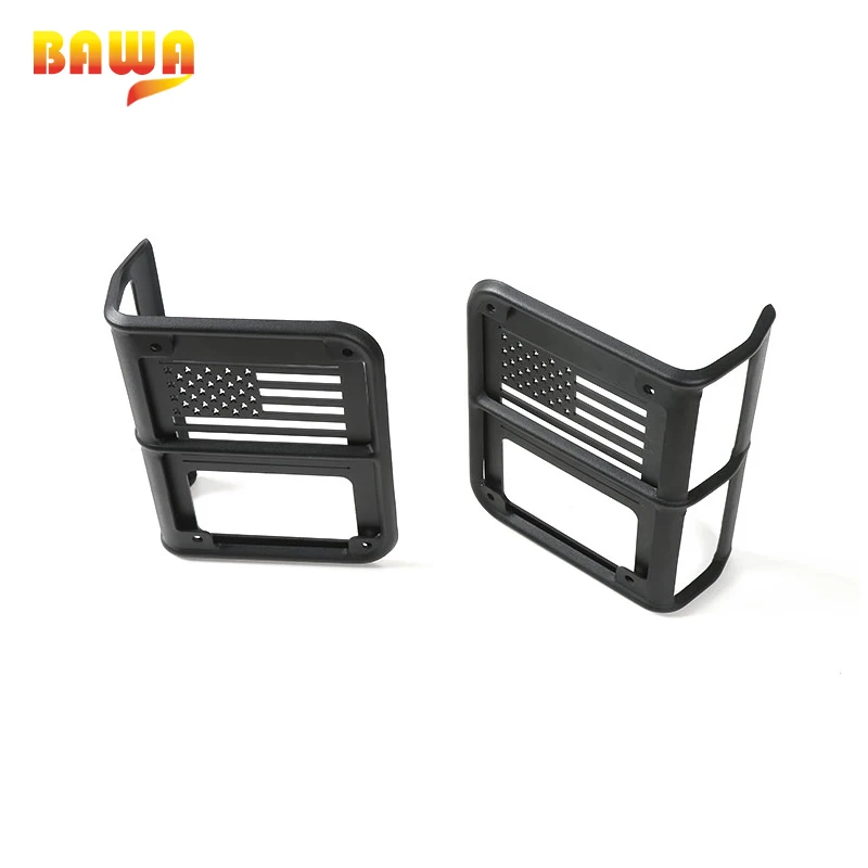 Крышка заднего фонаря BAWA крышки фар для Jeep Wrangler JK 2007 2017 защитная крышка