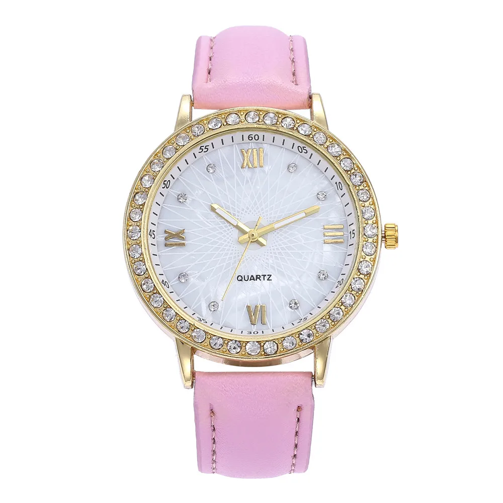 Relojes Mujer 2018 кварцевые часы Для женщин Кожаные модельные туфли модные брендовые