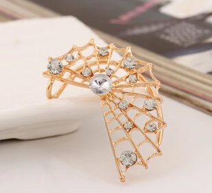 2015 New women Fashion Nightclub exaggerated punk tidal van webs hanging ears fine jewelry earrings clips accessories for | Украшения и