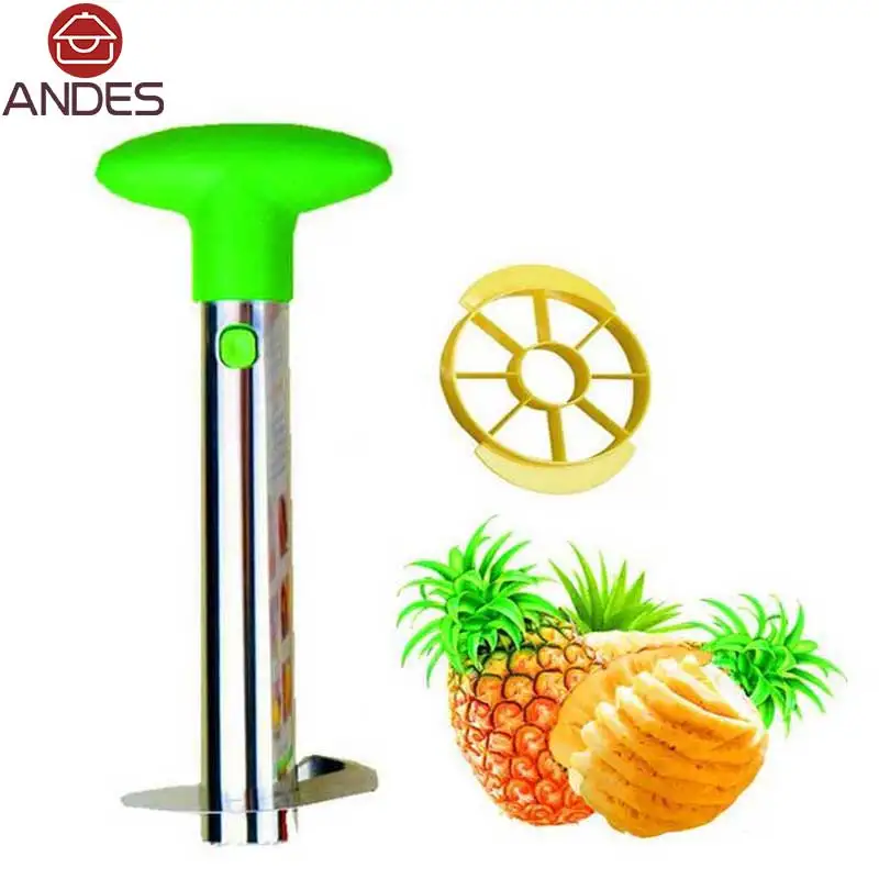 ANDES Нержавеющая сталь ананас Овощечистка резак овощерезка Core инструменты нож для