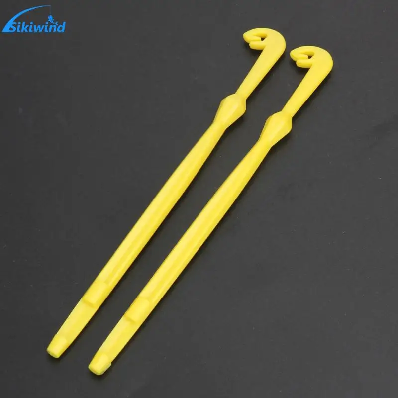 2Pcs Easy Hook Loop Tyer Disgorger Tool Tie Fast Nail Knot Fly Tying Fishing Tackle Boxes Line Tier Kit | Спорт и развлечения