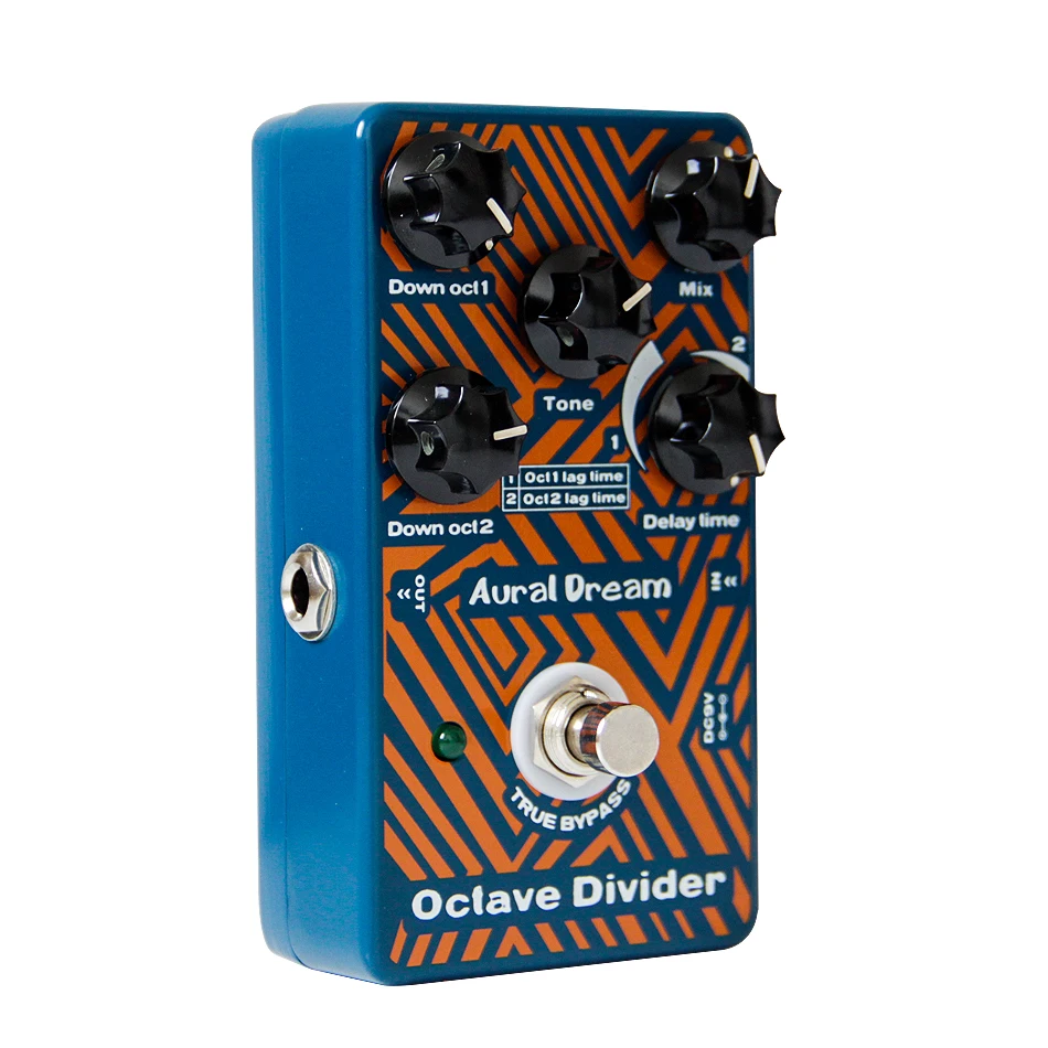 Новинка 2017 педаль эффектов звуковая мечта октавный делитель цифровая гитара