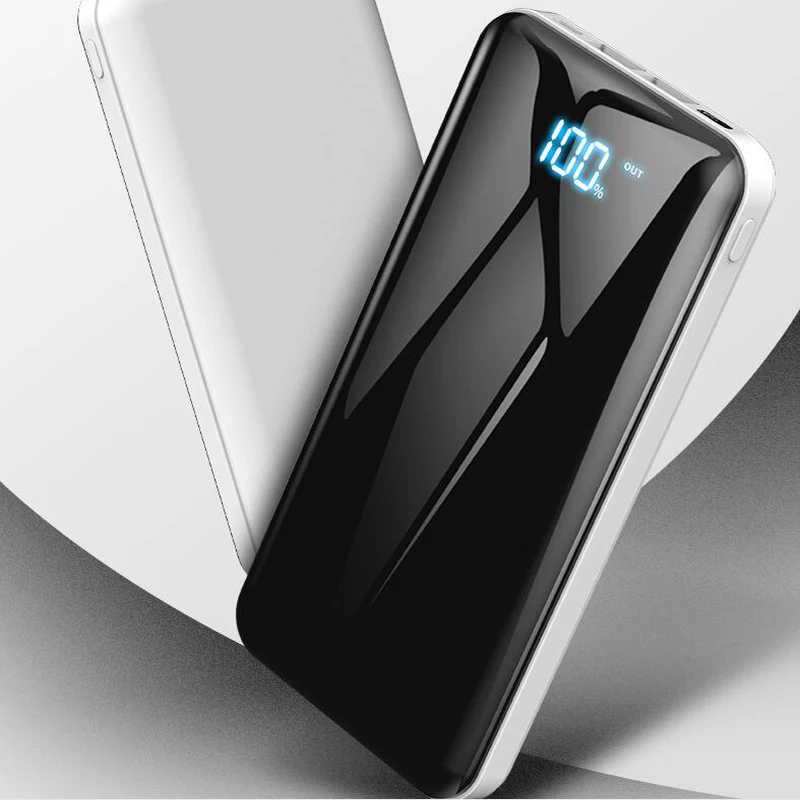 Новое поступление портативное зарядное устройство 20000 мАч двойной USB портативный