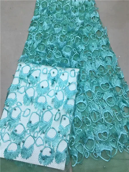 Latest African lace 2018 French beaded fabric wedding dress high quality embroidery | Дом и сад