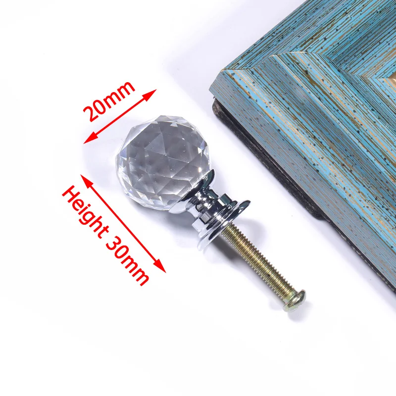 

Ручки для шкафов KAK хрустальные