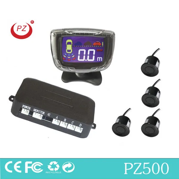 Система сигнализации bibibi с ЖК дисплеем 4 датчика парковки|reverse parking|backup radarcar lcd parking