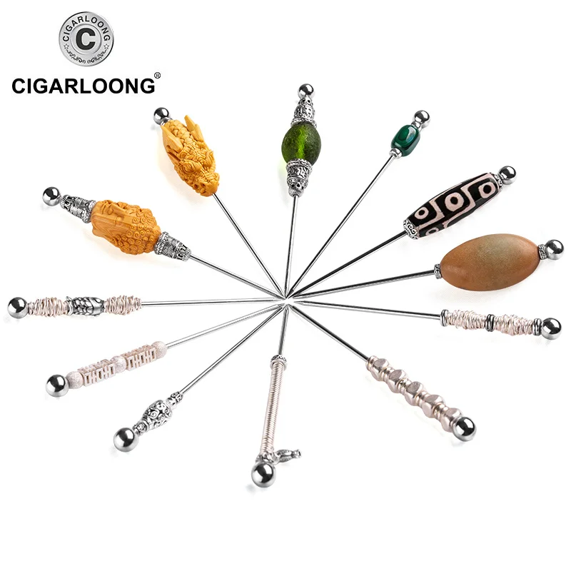 Игла для сигар портативная игла из нержавеющей стали с отверстием аксессуары