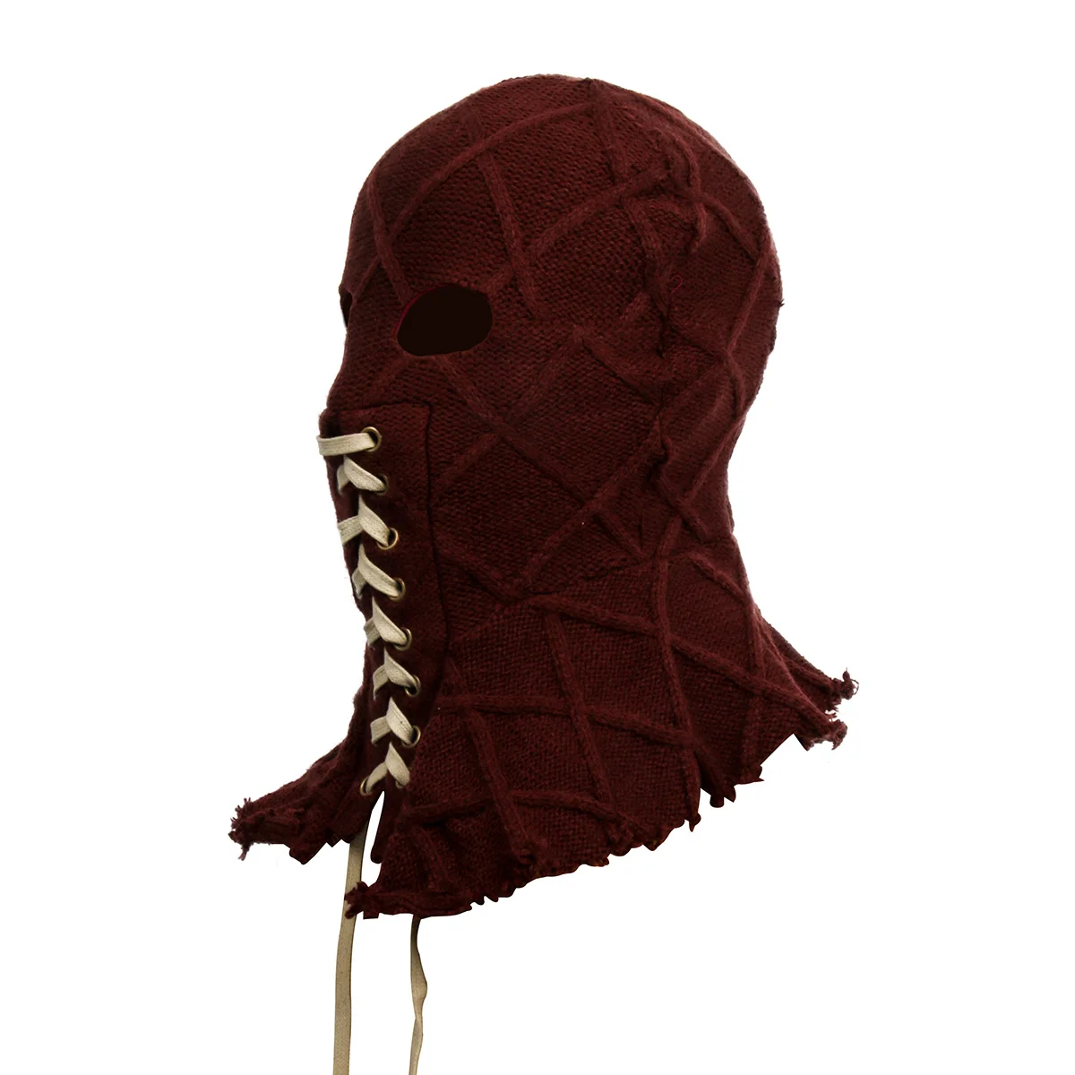 Фильм BrightBurn косплей маска на всю голову красный капюшон Косплей страшный ужас жуткий вязаный лицо дышащая маска Хэллоуин реквизит
