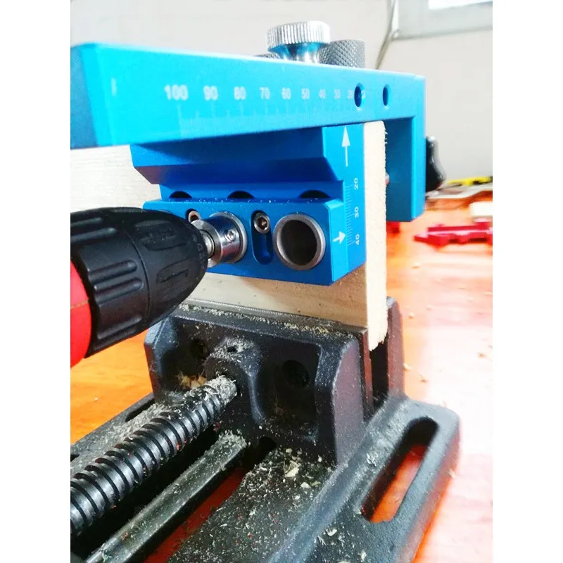 Деревообрабатывающие инструменты DIY деревообрабатывающие столярные изделия высокой точности дюбель Джиги комплект 3 в 1 сверлильный локатор сверлильный направляющий комплект